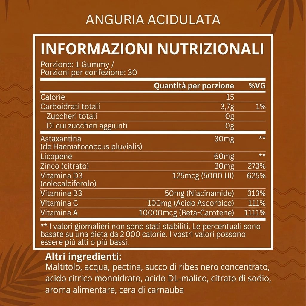 Caramelle Gommose Autoabbronzanti MyShelvy