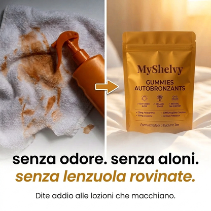 Caramelle Gommose Autoabbronzanti MyShelvy