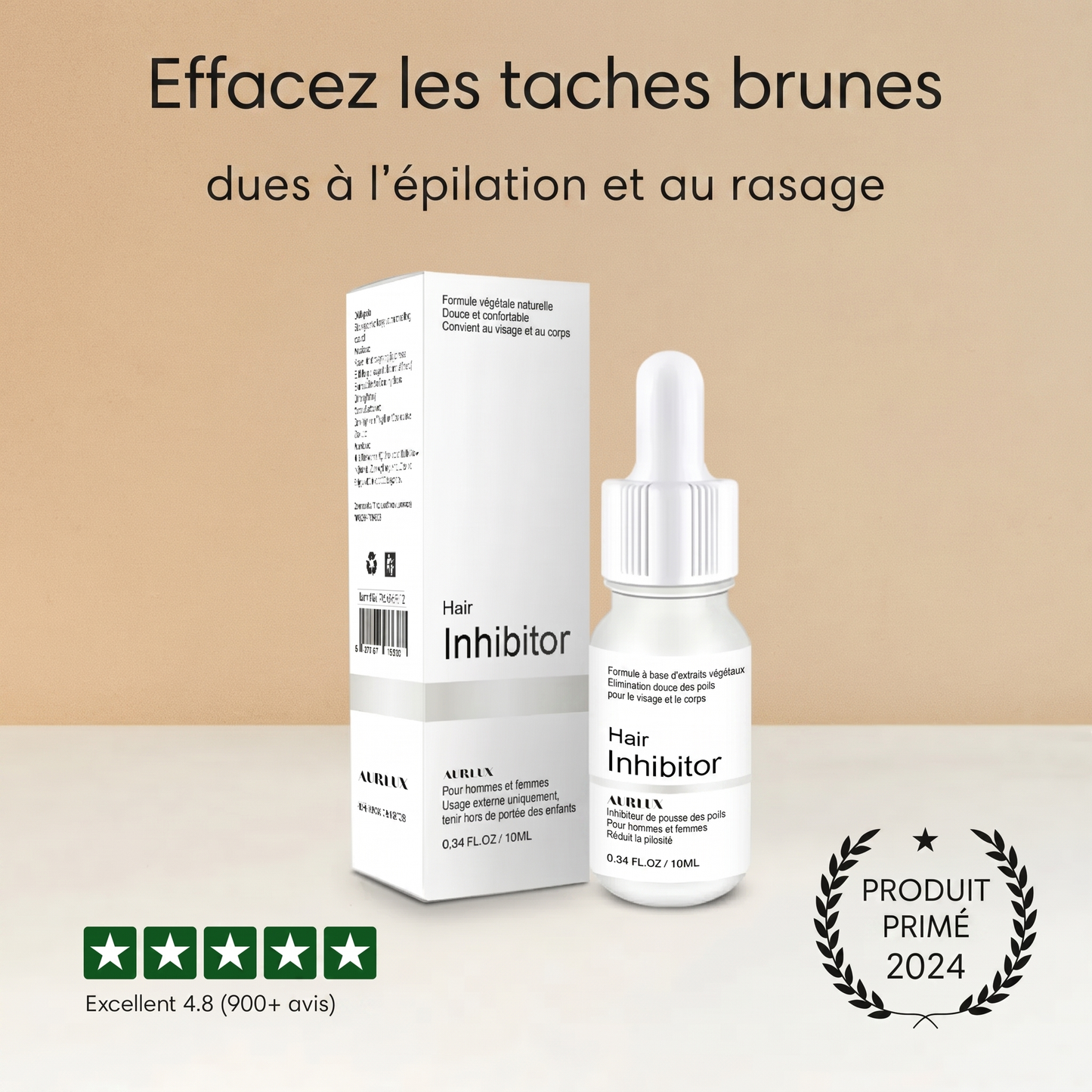 Inhibiteur de pilosité