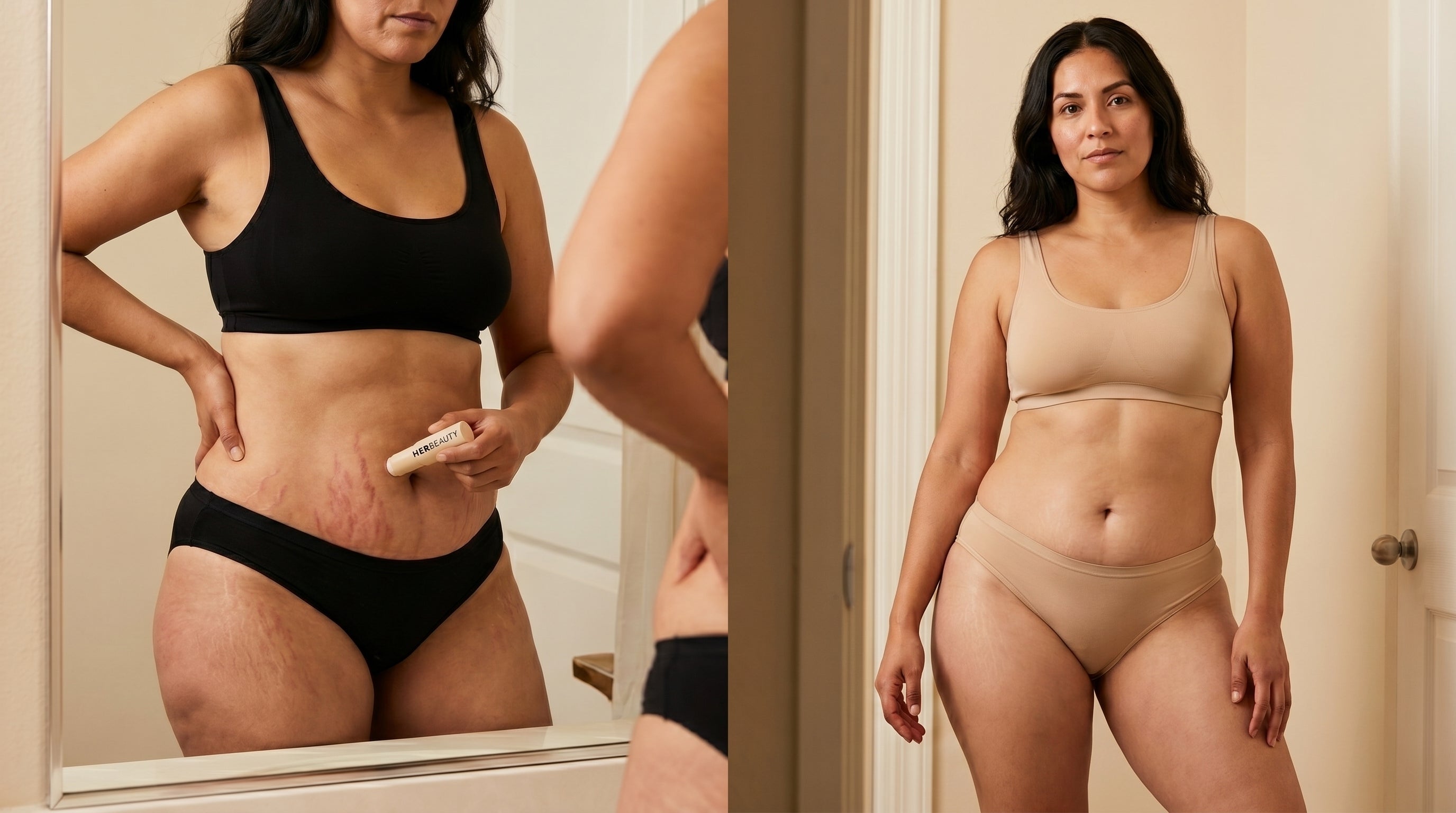 Real results on stretch marks
