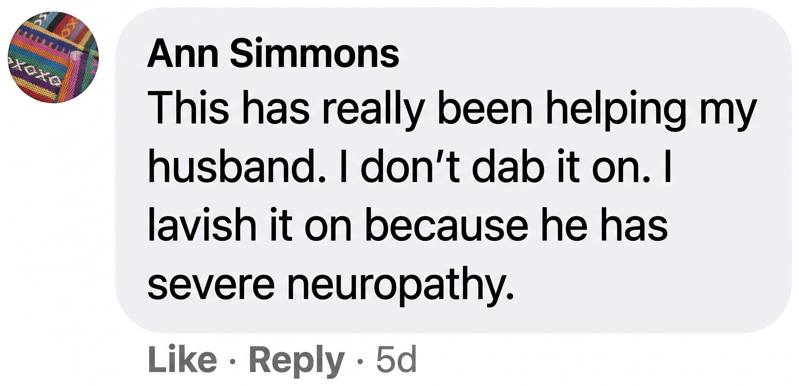 Facebook comment