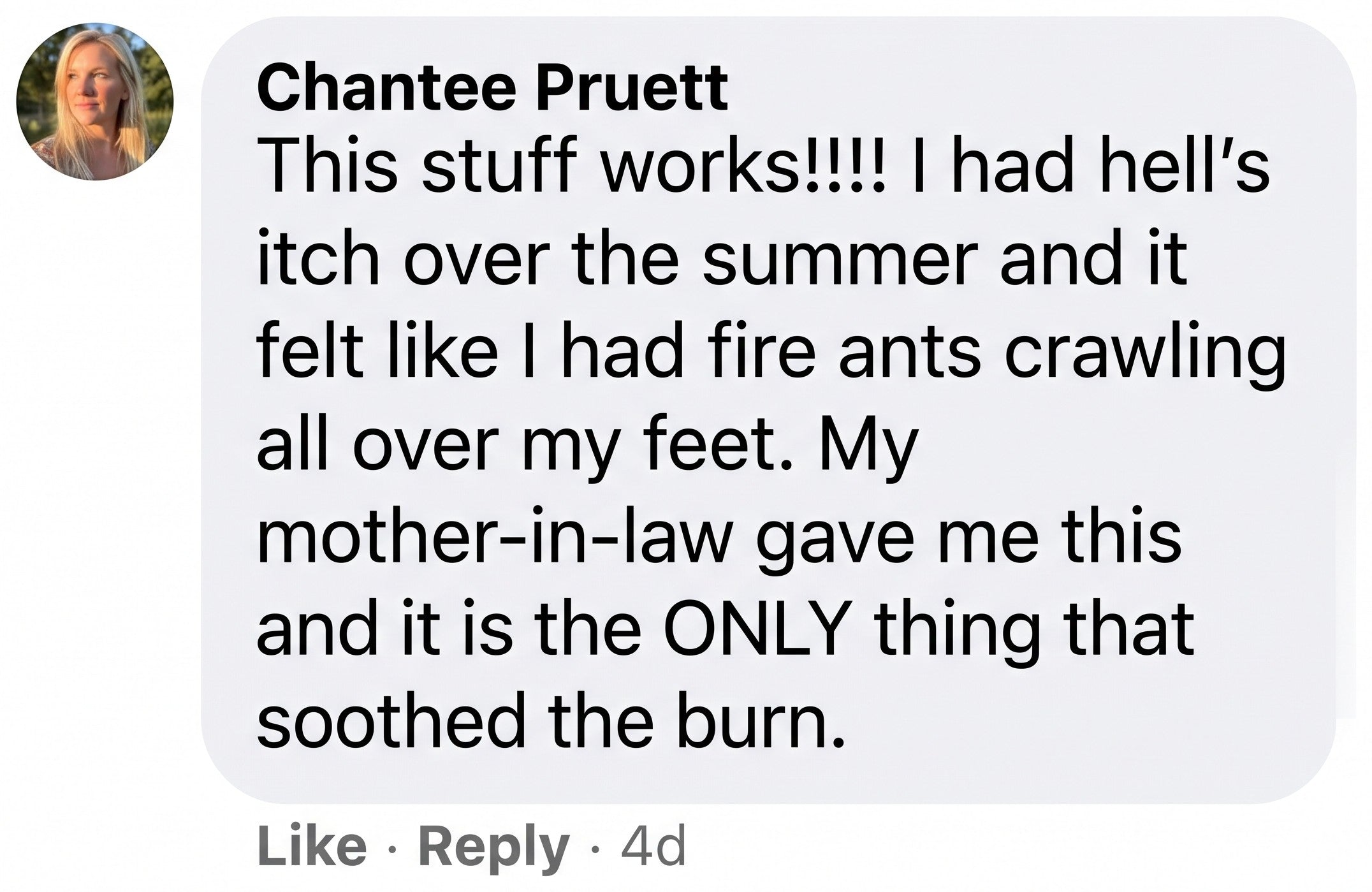 Facebook comment