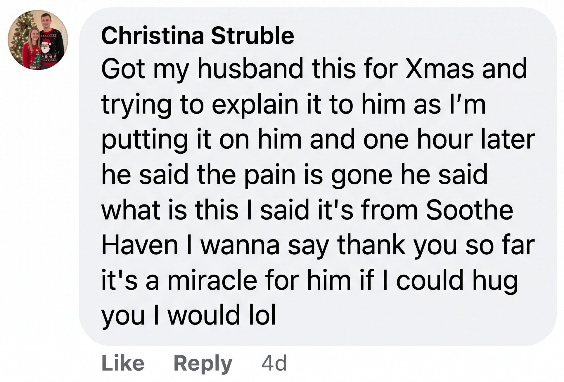 Facebook comment